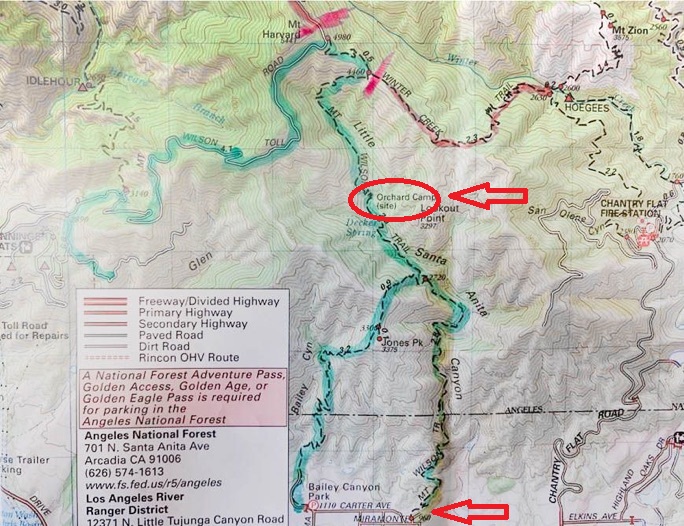 Trail Maps Mount Wilson Trail Race